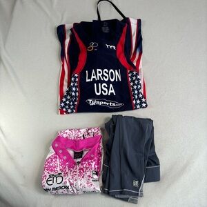 Tyr Triathlon Gear Set Cycling Jersey